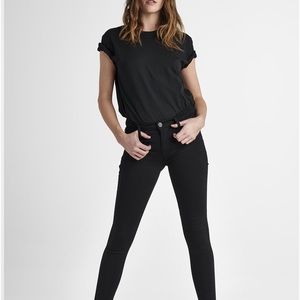 Hudson Nico Super Skinny Black Jeans 27